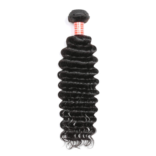 deep wave human hair bundles 1 bundle