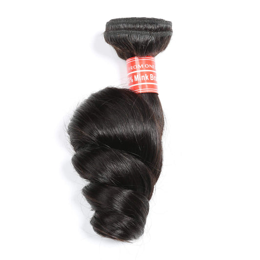 loose wave human hair bundles 1 bundle