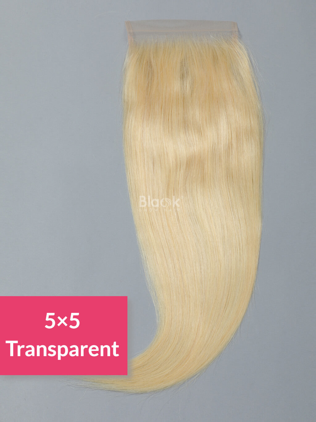 613 closure 5x5 inch straight hair