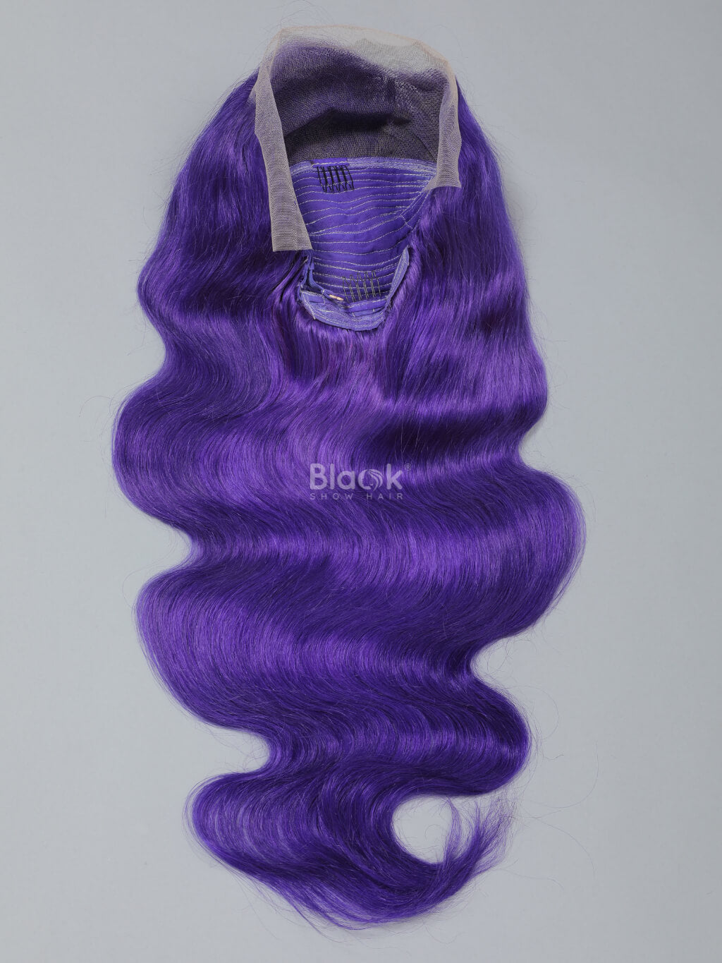blue transparent lace 13x4 frontal wig body wave 5