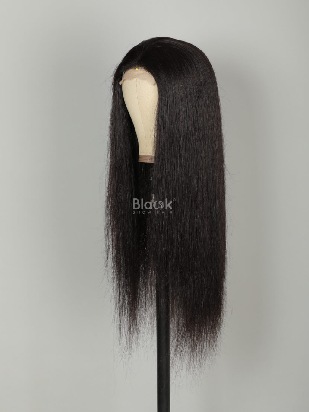 straight hair 4x4- transparent lace closure wig