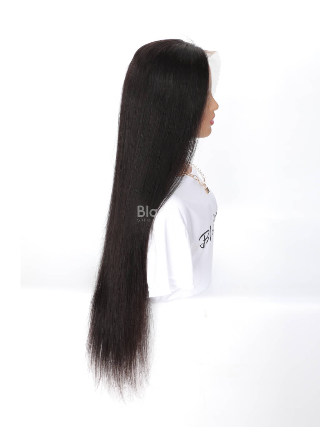 transparent lace 13x6 lace front wig straight hair 2