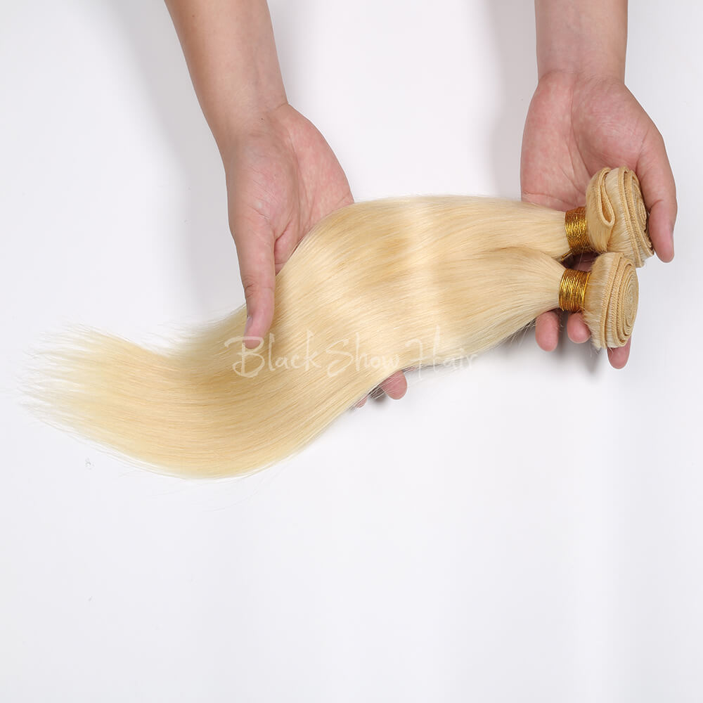 613 blonde hair bundle black show hair