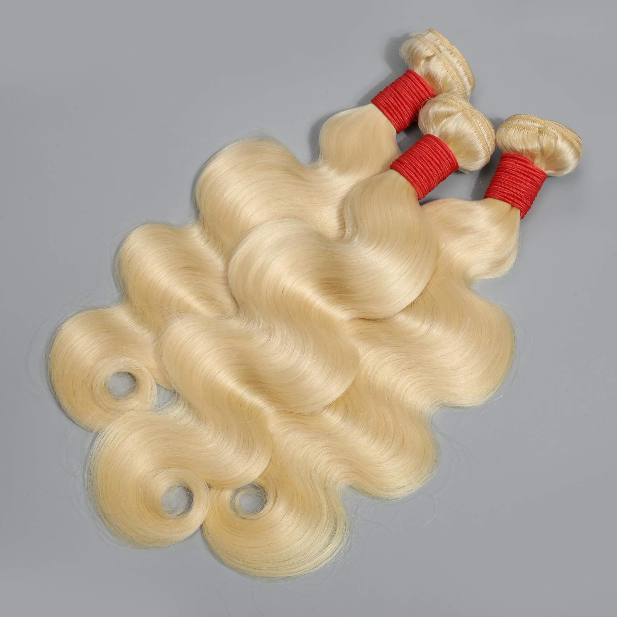613 blonde body wave human hair 3 bundles 1