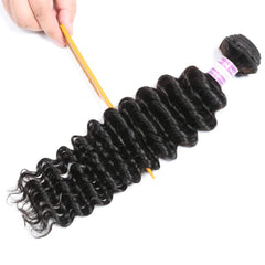 deep wave human hair bundles 1 bundle 3