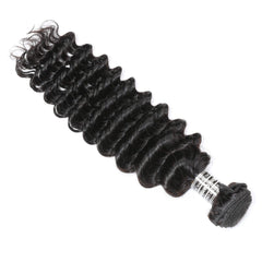 deep wave human hair bundles 1 bundle 4