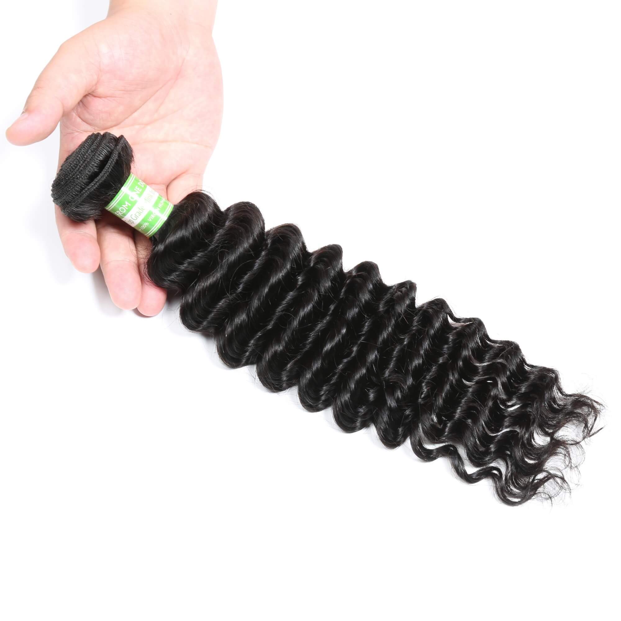 deep wave human hair bundles 1 bundle 6