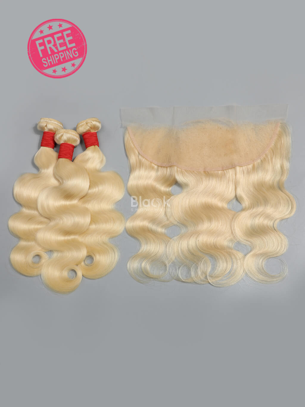 Human hair 613 bundles with frontal on sale
