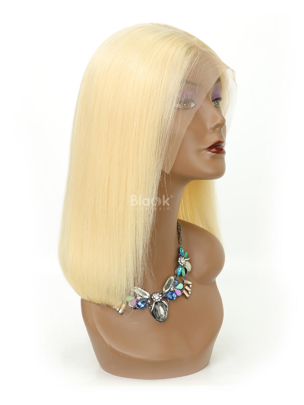 613 bob wig 13x4 transparent lace frontal wig human hair 2