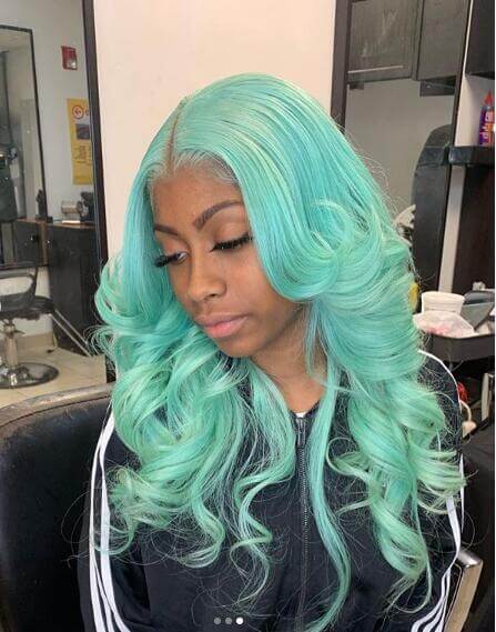 613 blonde hair full lace wig body wave - Black Show Hair