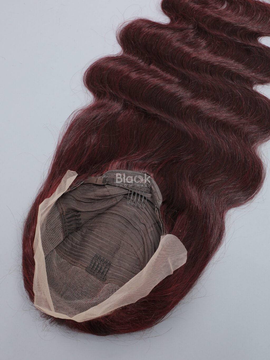 99j human hair 13x4 transparent lace wig body wave 5