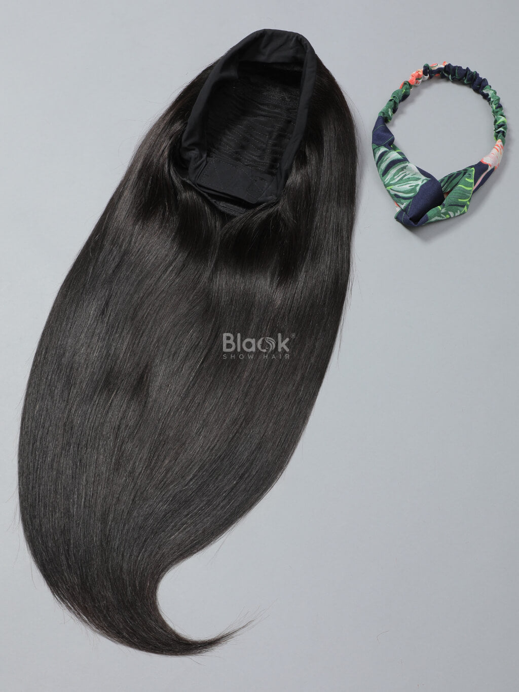 african american headband wigs silky straight 5