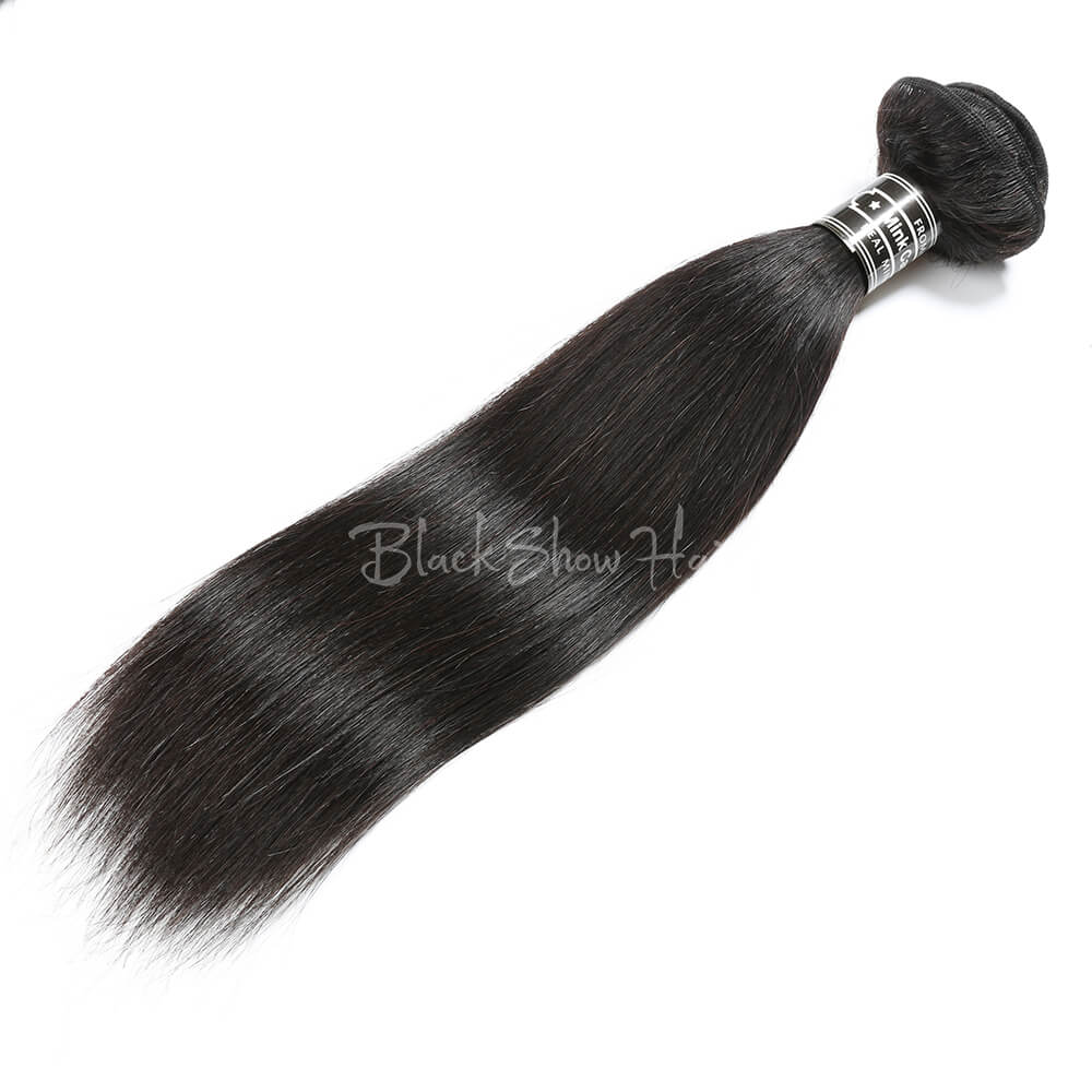 Virgin Cambodian Straight Hair Bundles - Black Show Hair