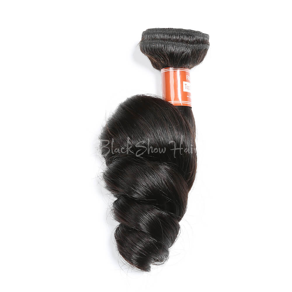 Virgin Malaysian Loose Wave Hair Bundle - Black Show Hair