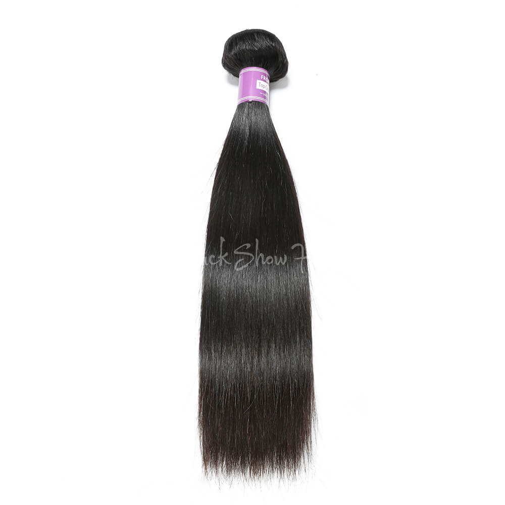 Virgin Peruvian Straight Hair Bundles - Black Show Hair