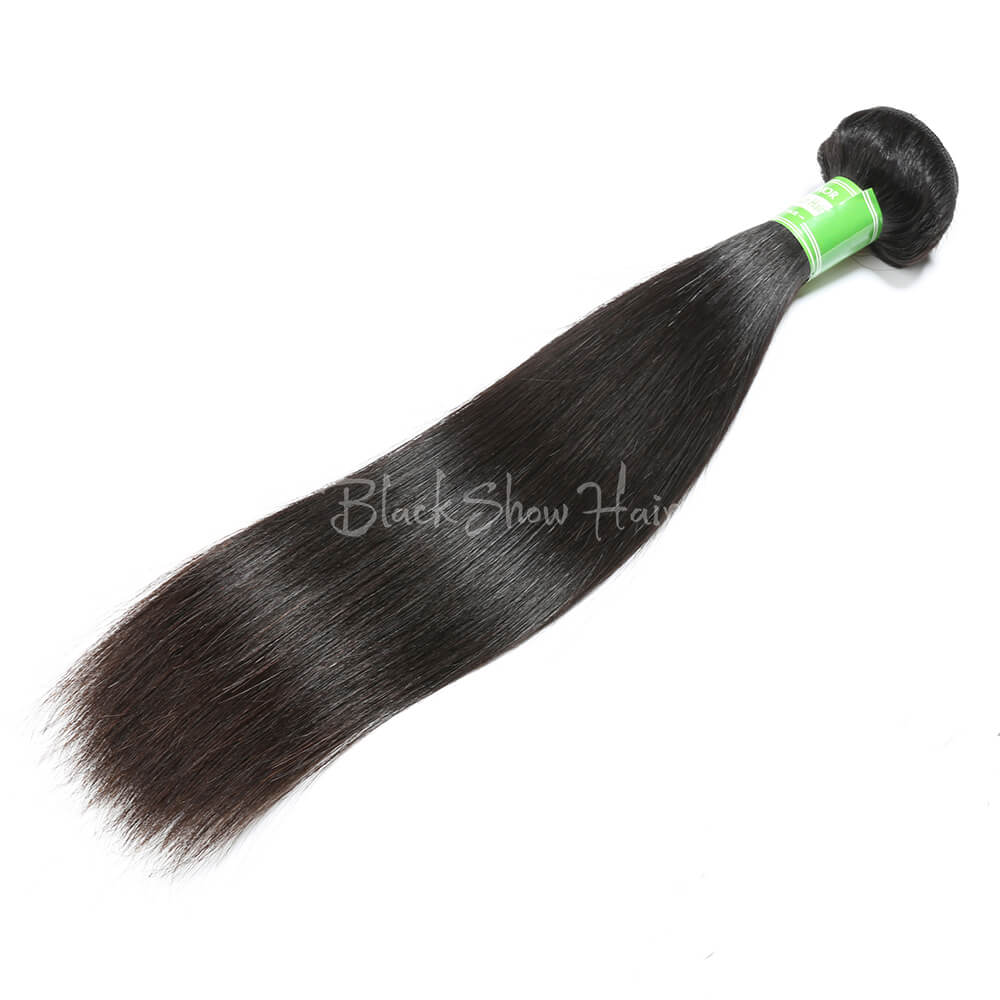 Virgin Indian Straight Hair Bundles - Black Show Hair