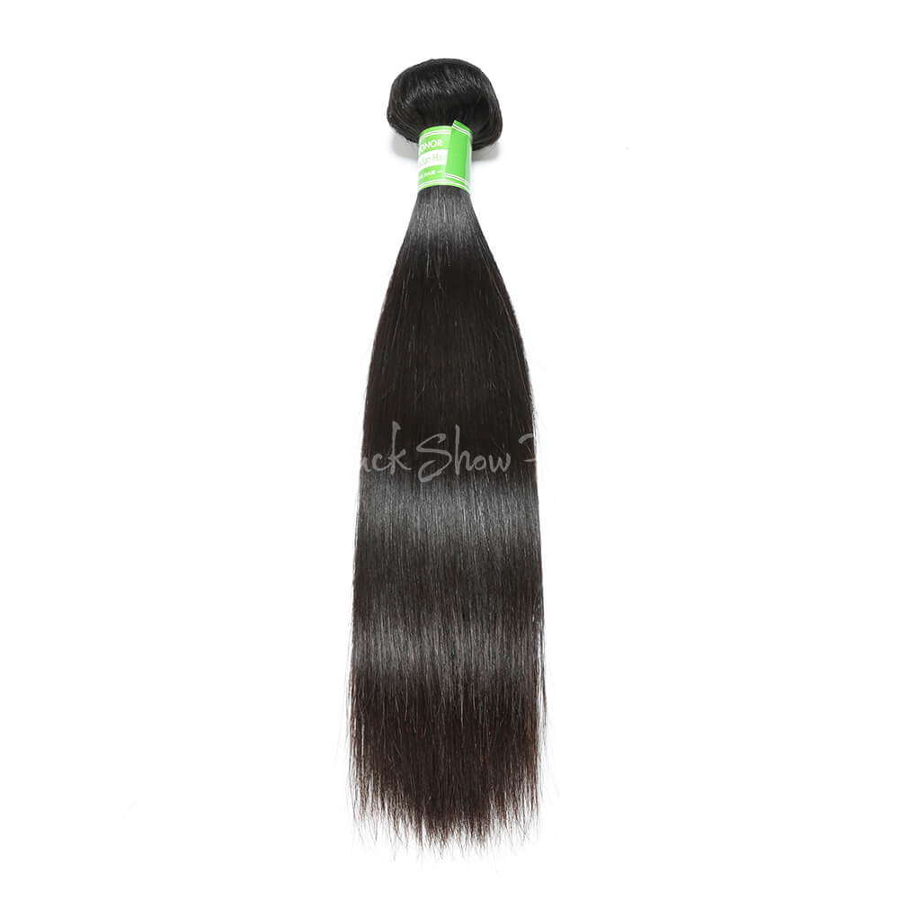 Virgin Indian Straight Hair Bundles - Black Show Hair