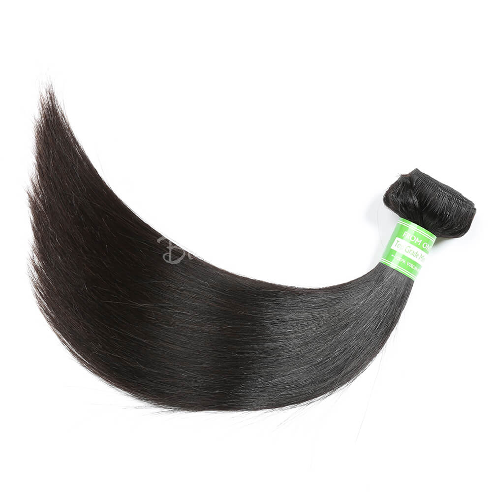 Virgin Indian Straight Hair Bundles - Black Show Hair