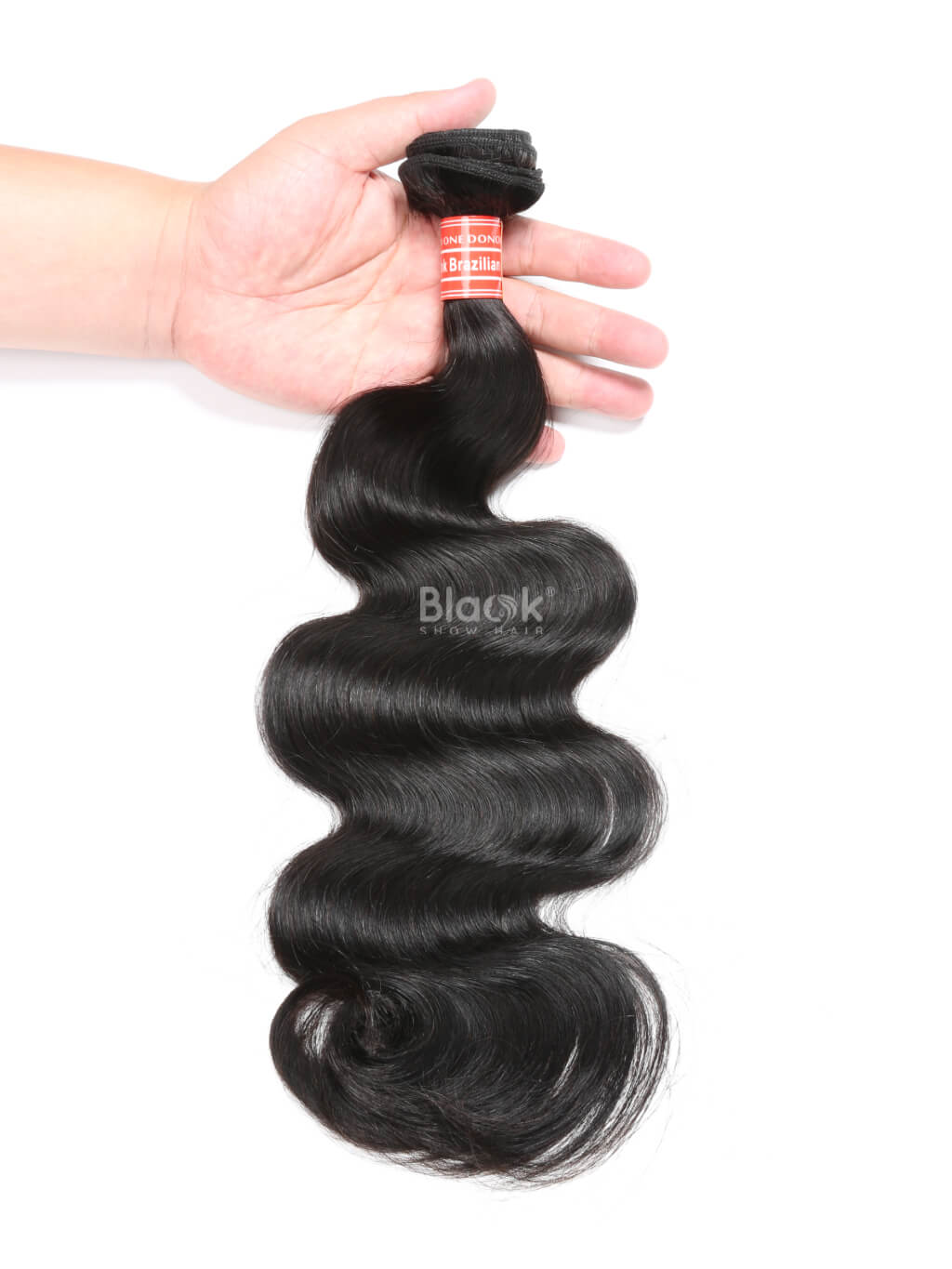 Hair Sample Two Bundles Mink Brazilian Body Wave and Straight Hair