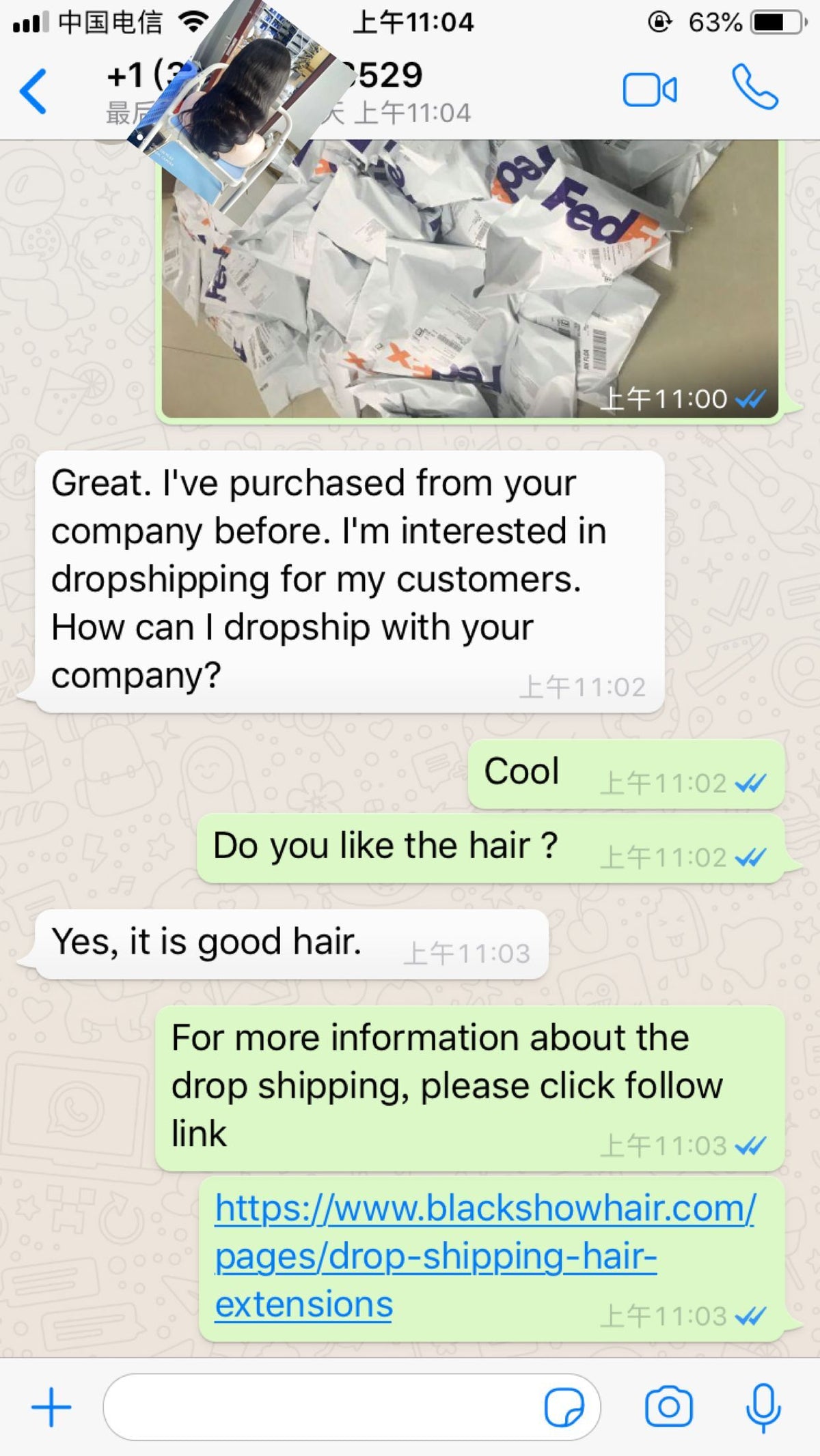 Mink Brazilian Body Wave Hair Extension - Black Show Hair