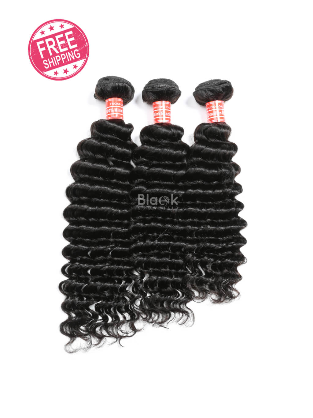 deep wave 3 bundles deal brazilian hair