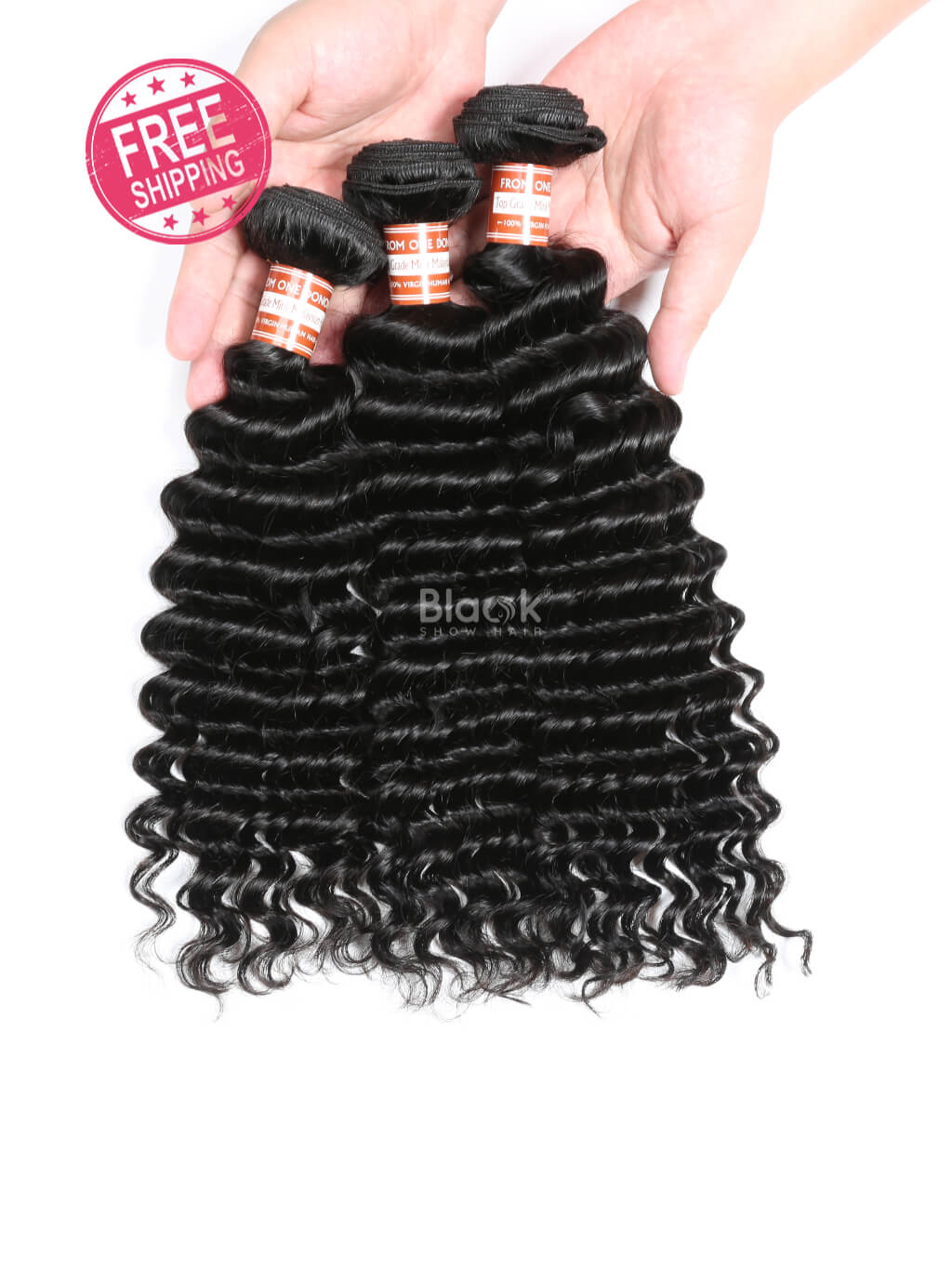 deep wave 3 bundles deal malaysian hair