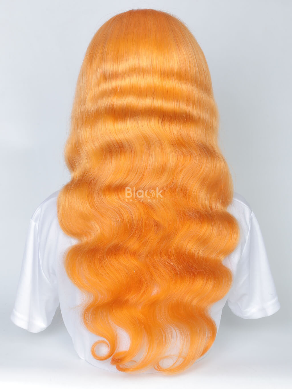 ginger orange 13x4 transparent lace frontal wig body wave 3