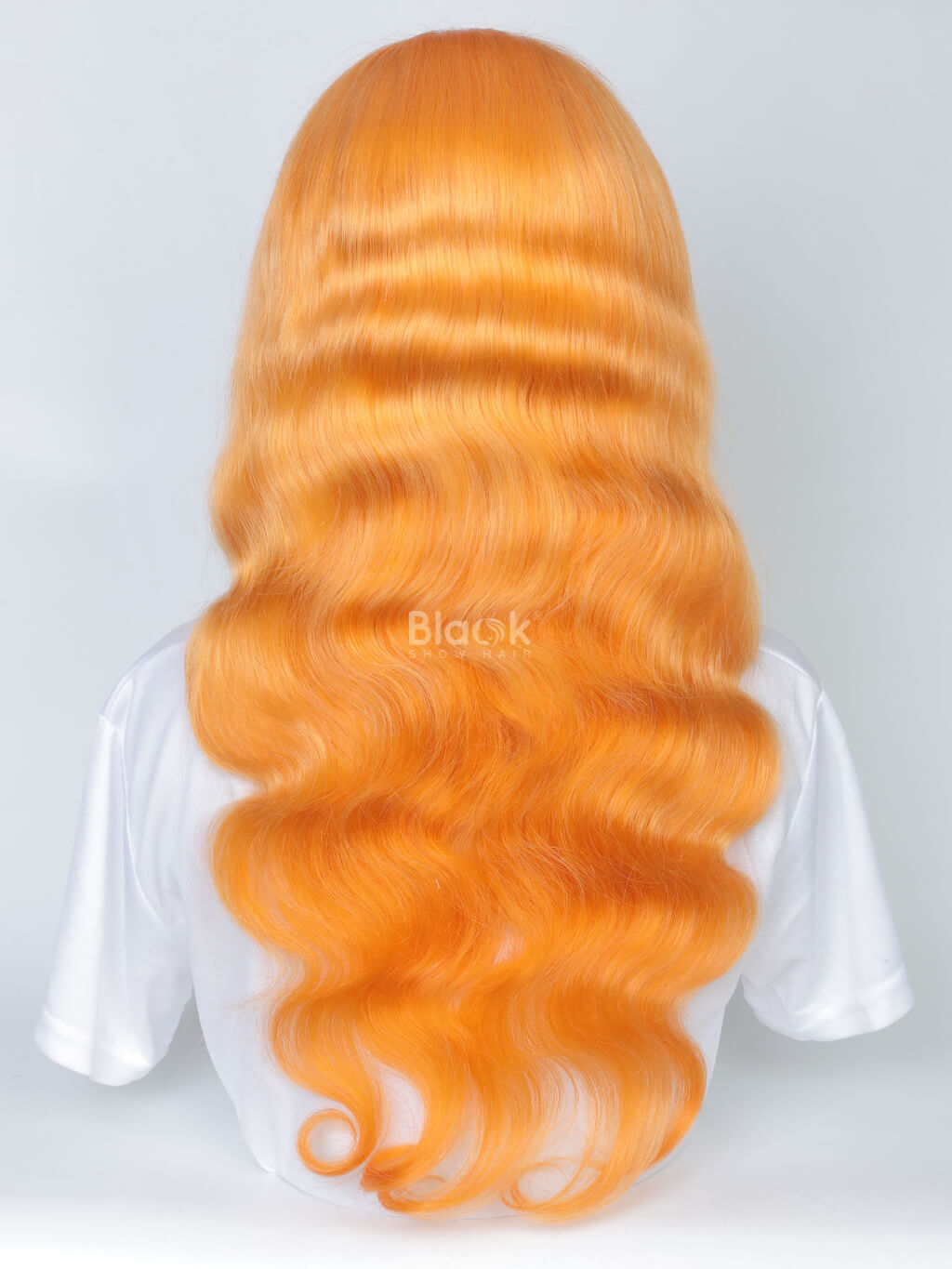 ginger orange 13x4 transparent lace frontal wig body wave 3