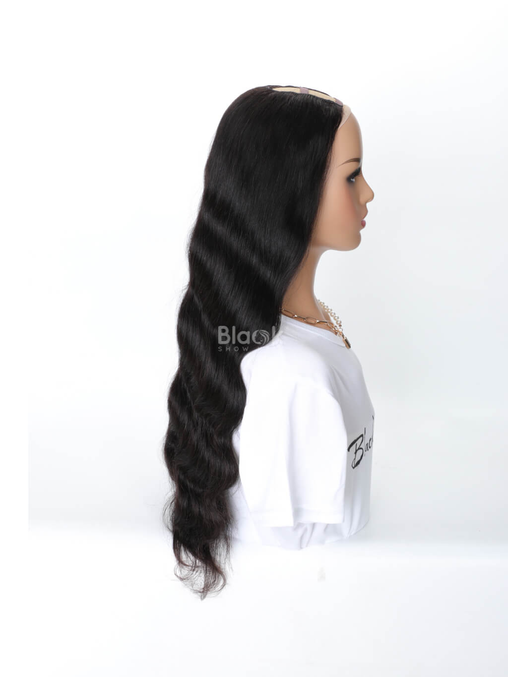 human hair u part wig body wave 2