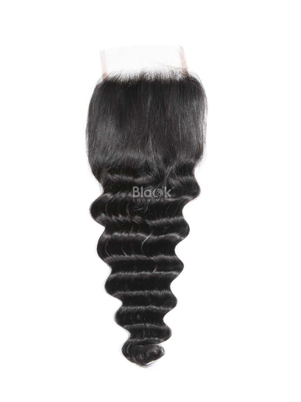 loose deep wave 4x4 transparent lace closure 2