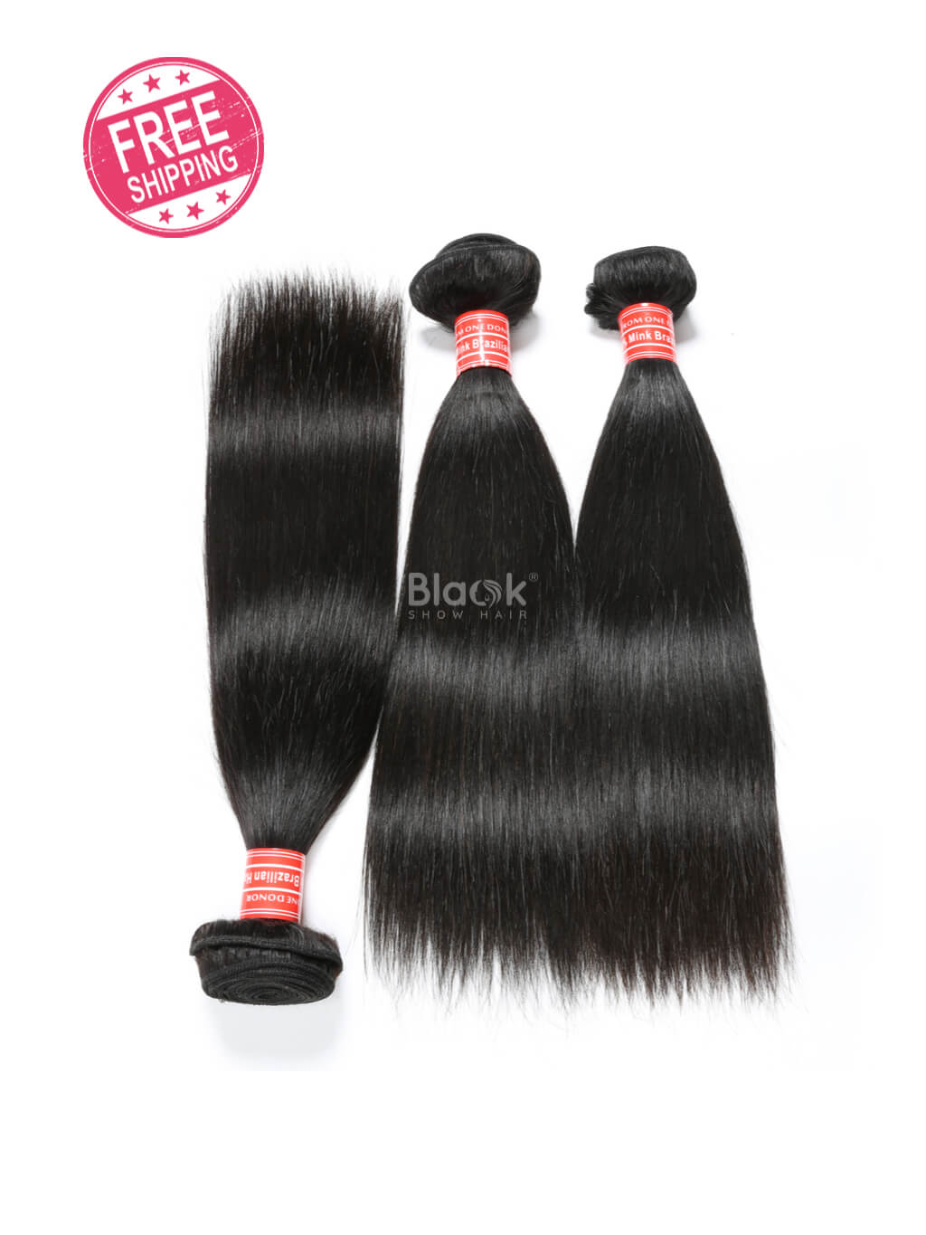 straight hair 3 bundles deal brazilian hair