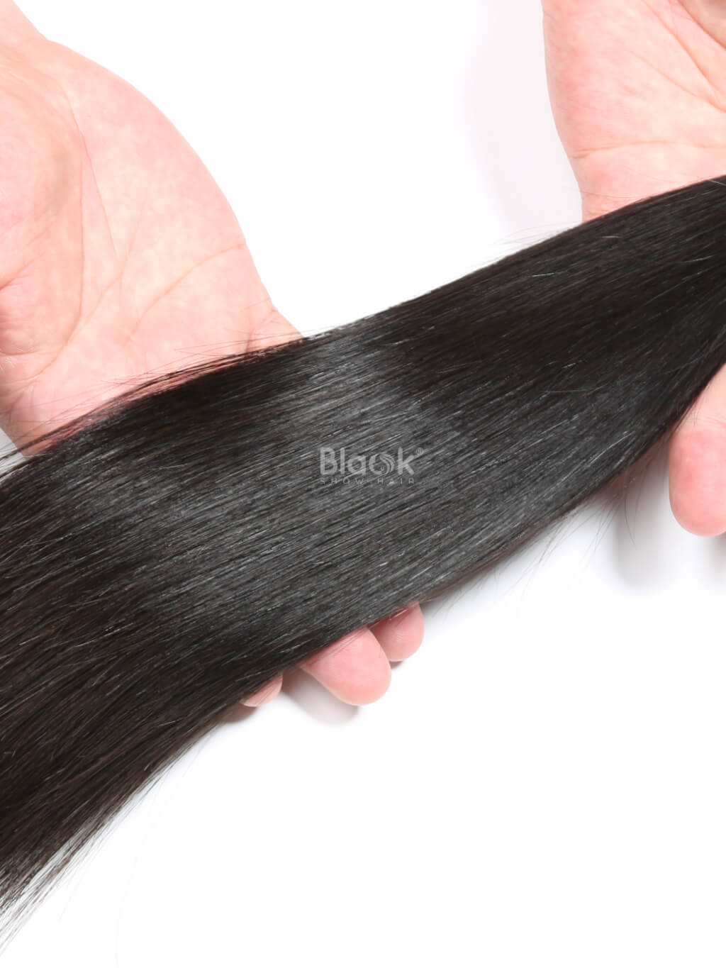 Hair Sample Two Bundles Mink Brazilian Body Wave and Straight Hair