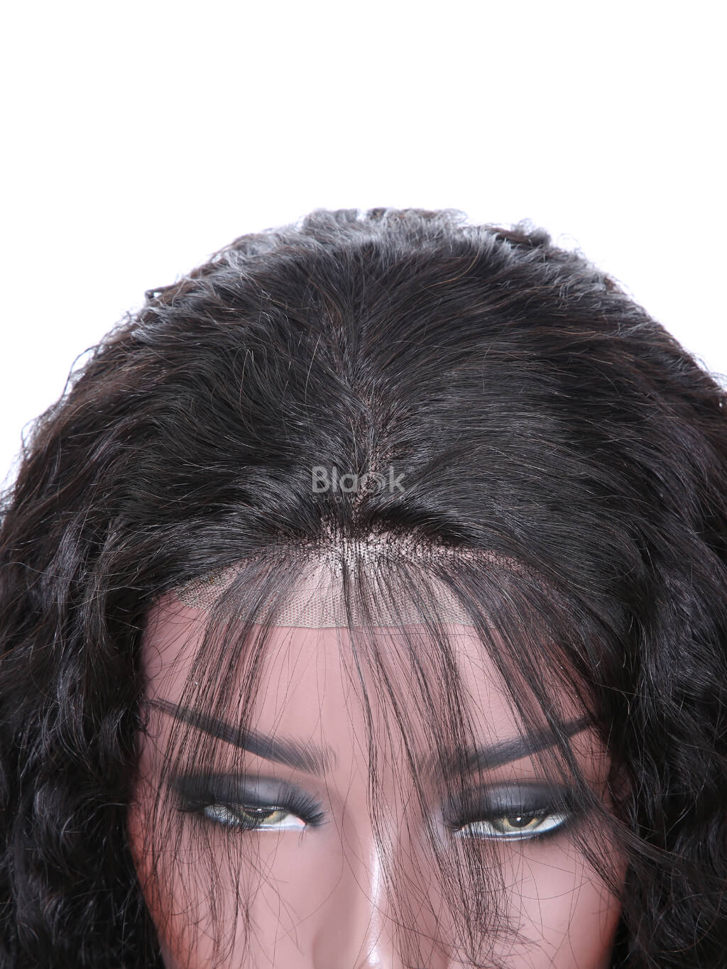 transparent lace 13x4 lace frontal wigs curly hair 5