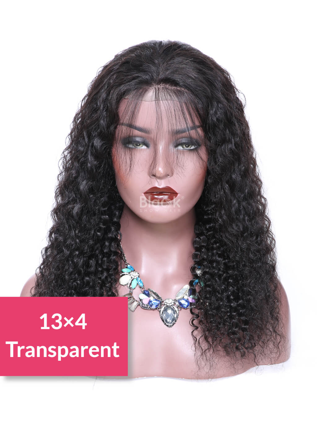 transparent lace 13x4 lace frontal wigs curly hair