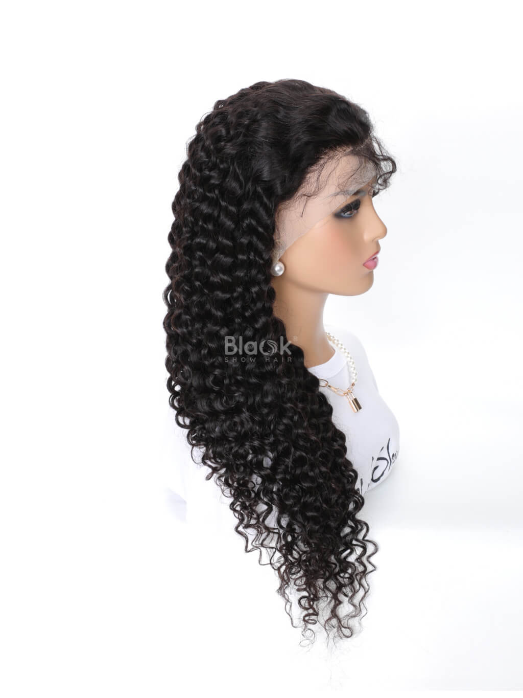 transparent lace 13x6 lace front wig water wave 3